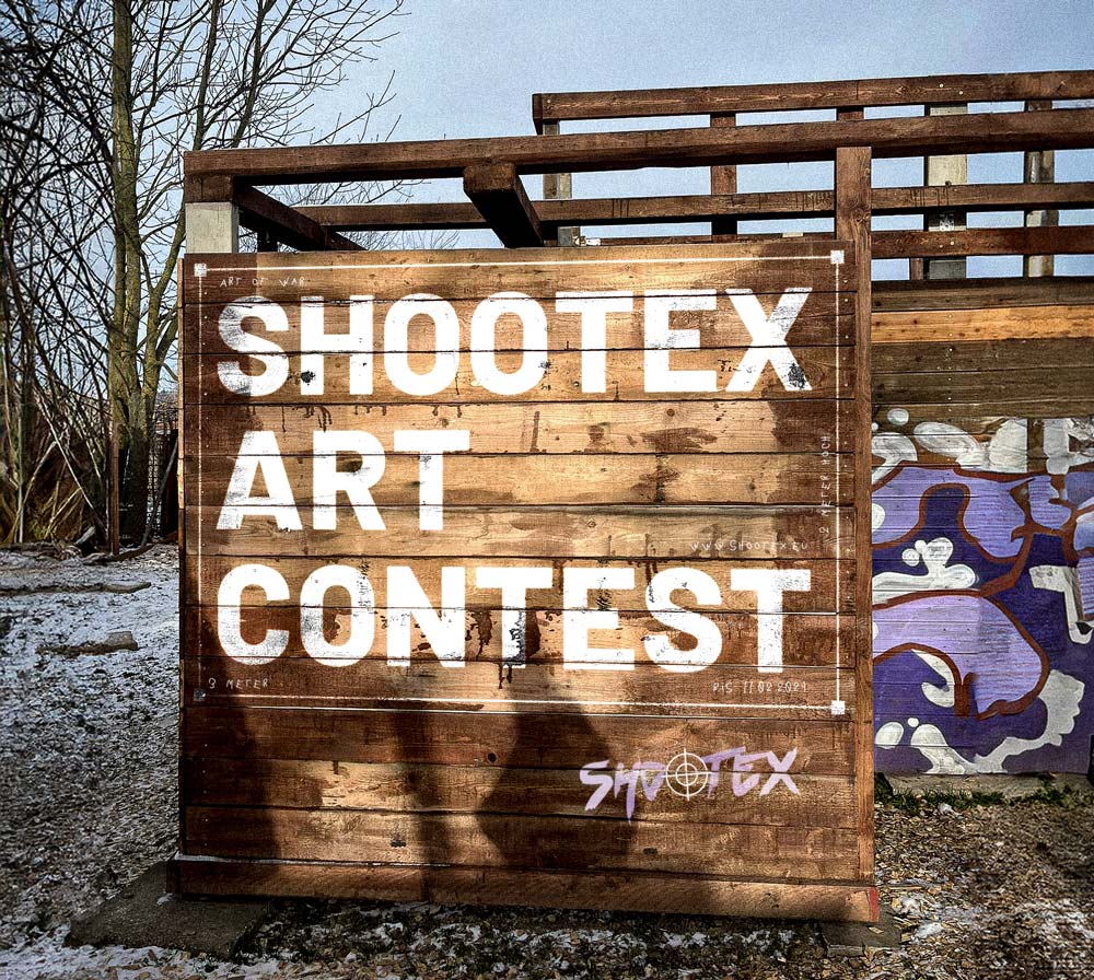 Shootex Art Contest Wall